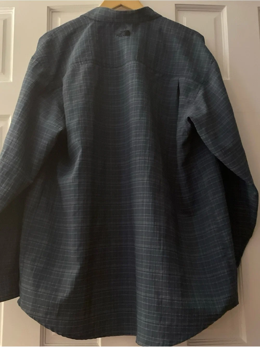 The North Face Men's Long Sleeve Technical Plaid‎ Button Down Shirt Size L